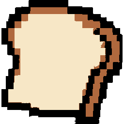 a slice of bread